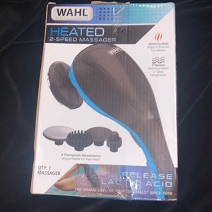 NEW!!!WAHL HEATED 2-Speed Massager